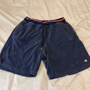 Champion Men's Athletic Shorts in Navy Blue